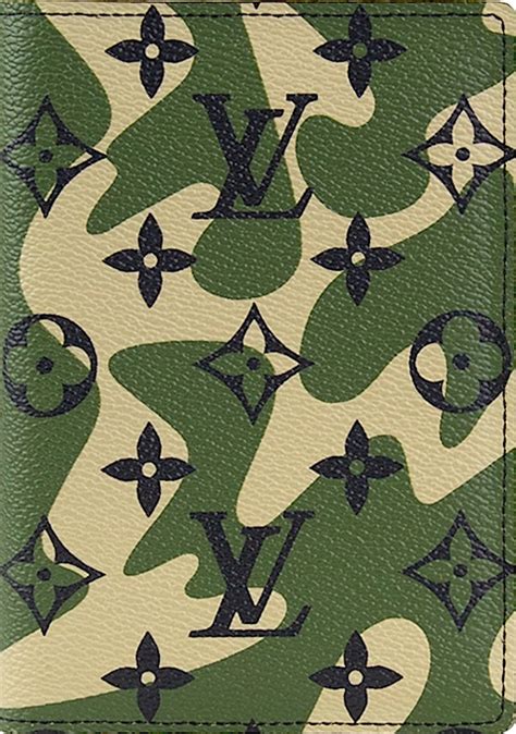 murakami louis vuitton wallet camo